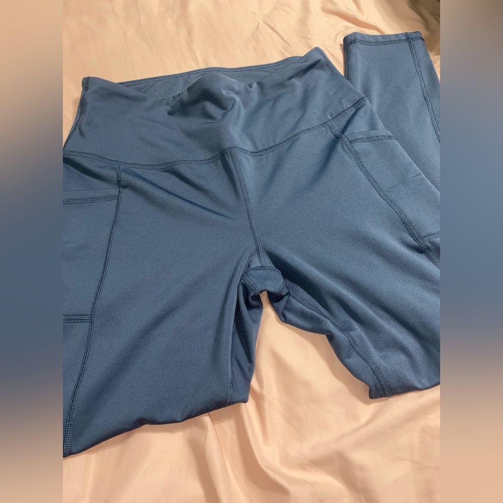 Light Blue 90Degrees By Reflex Leggings